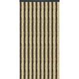 thumbnail of Flauschvorhang 56x185 Unistreifen beige - braun