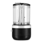 thumbnail of KITCHENAID Picadora sin cable 5KFCB519EBM, acero inoxidable/plástico, 1.19 L, 24 W, sin cable, función de impulso en la tapa, negra