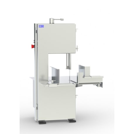 Sierra de cinta Medoc ST-270 Poleas Acero Inox CE, Monofásico, Media mesa móvil