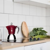thumbnail of Bialetti Moka Induktion Mokka-Kanne 0,28 l Rot, Edelstahl
