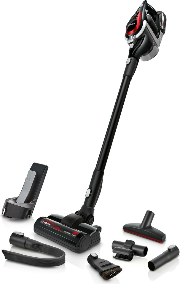 Bosch BSS81POW1 Stabstaubsauger/Elektrischer Besen Akku Trocken Schwarz 5 Ah
