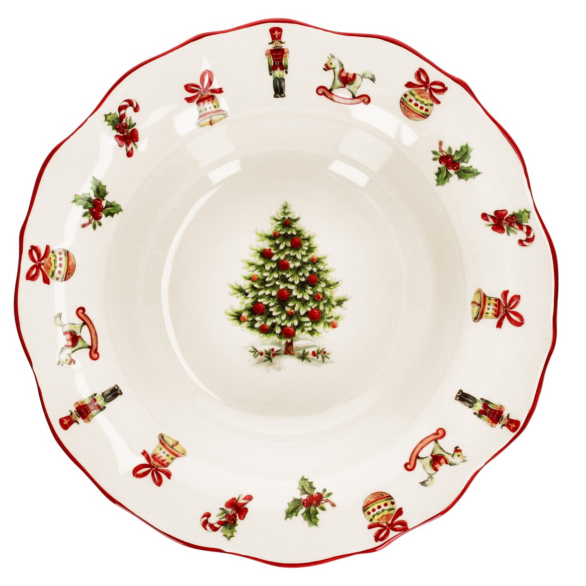 Maestro Natale Weihnachten Suppenteller aus Keramik - 965/23