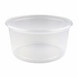thumbnail of 1000x Verpackungsbecher PP 250 ml Ø 100 mm H 48 mm rund glatt transparent