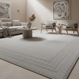 thumbnail of Teppich Outdoor Bordüre Wetterfest Waschbar Strapazierfähig Balkon Terrasse Küche OEKO-TEX Grau 280x370 cm – VENTOUX von Kadima Design
