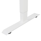 thumbnail of Elektrisch verstelbaar bureau / thuiswerkplek - 120x60 cm - Glas wit