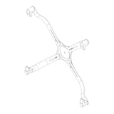 thumbnail of Nicht-VESA-Adapter-Set für Monitorhalterung VM-A4 15 - 27 Zoll schwarz