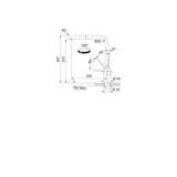 thumbnail of Franke Edelstahl Hochdruck Armatur Atlas Neo Window Zugauslauf 115.0521.439