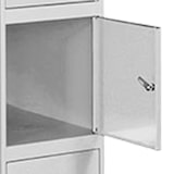 thumbnail of SimonRack Taquillas Vestuario Metálica, 1800x300x500 mm, 5 Puertas, Incluye Llave, Gris - Simonlocker