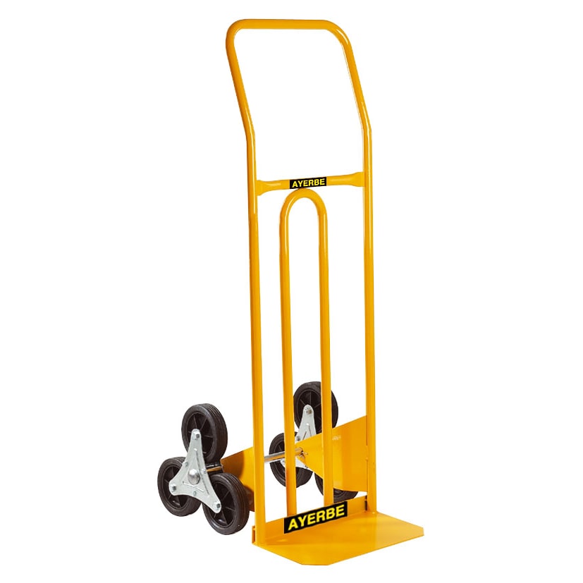 AYERBE - 580860 - Carretilla AY-150- Articulada 3 Ruedas - Especial para Peldaños - 150 Kilos de Carga