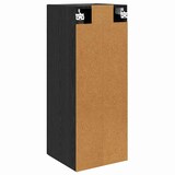 thumbnail of vidaXL Wandschrank Schwarz Eichen-Optik 34,5 x 34 x 90 cm
