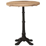 thumbnail of vidaXL Bistrotisch Ø60x76 cm Raues Mangoholz