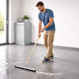 thumbnail of XXL Wasserschieber Gummischieber 75cm Breit mit Holzstiel 160cm Lang Bodenabzieher Abzieher mit Stiel Wasserabzieher