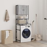 thumbnail of vidaXL Waschmaschinenschrank Grau Sonoma-Eiche 68x48,5x194 cm