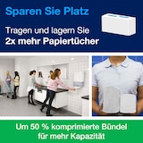 thumbnail of Tork PeakServe Mini dispenser voor eindeloos papieren handdoeken Wit H5, hoge capaciteit, Elevation design, 552550