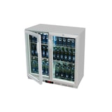 thumbnail of Gastro-Cool Kühltheke / Untertheken-Kühlschrank - Flügeltür - Silber / 200l - GCUC200