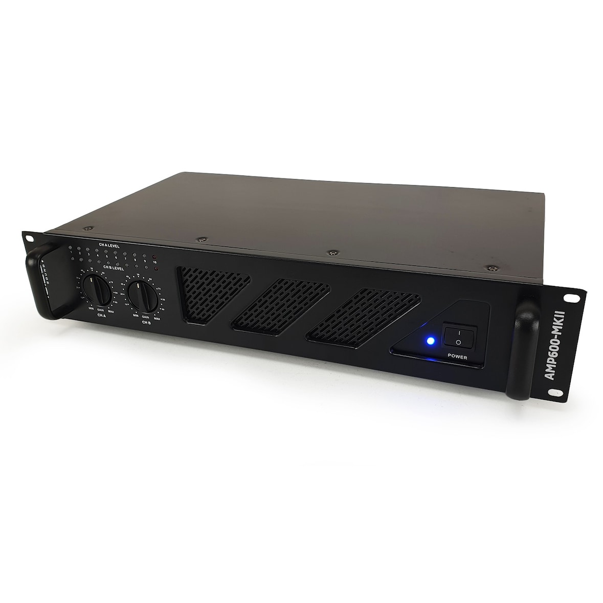 Amplificateur de sono -Reconditionné / occasion- 2 x 480W - Noir -  Ibiza Sound AMP600-MKII