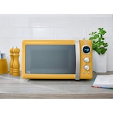 thumbnail of SWAN SM22030YELNEU Retro Digitale Mikrowelle 20L, 5 Leistungsstufen, Auftauen, Timer, Gelb, 800W
