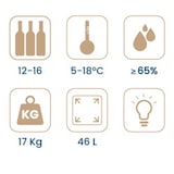 thumbnail of Vinobox Pro 16 flessen. Elektrische wijnkast