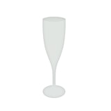 thumbnail of Flûte de champagne Blanche Opaque  réutilisable en polypropylène PP 12/15 cl