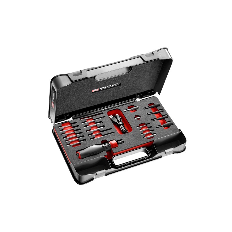 Tournevis Assisté 4v E Protwist® En Coffret Mbox 23 Pièces Facom Atpa4v.j23pb