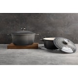 thumbnail of BERGNER Excalibur - Cacerola de Ø20cm y 2,4L con tapa en Aluminio fundido color Gris