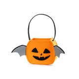 thumbnail of Kürbis Tasche für Süßigkeiten 18x8x35cm Filz - Süßes oder Saures Sammeltasche Kürbistasche Halloween Kindergeburtstag Fasching Beutel Orange