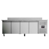thumbnail of Banco refrigerato 4 porte con alzatina temp. da -2°C a +8°C