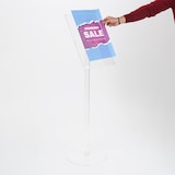 thumbnail of Danieli Store | Expositor publicitario de acrilico de pie con Soporte para Carteles A3 con Cierre magnético | Soporte para Menu de Exterior Poster A3