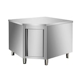 thumbnail of Skyrainbow Arbeitsschrank aus Edelstahl, Eckmodul 700er Bautiefe
