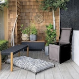 thumbnail of ArtPlast - Baúl en polipropileno 130L en color Gris Oscuro 54x53x57 cm - Colección CUBE