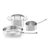 thumbnail of Fissler - Original Profi Collection - 3-teiliges Set (20 cm Stahltopf, 16 cm Kochtopf, 24 cm Pfanne)
