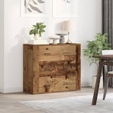 thumbnail of vidaXL Sideboard Altholz-Optik 80x33x70 cm Holzwerkstoff