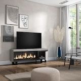 thumbnail of Wohnzimmer-TV-Schrank, Großzügiger Stauraum, 160, Für TV-Geräte bis 65“, XXL-Elektrokamin, Industriedesign, Moderner Stil, Zementgrau _ 420_6