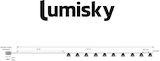 thumbnail of Lumisky Luzes de corda solares LINA 10 LED 8M Bambu Bege