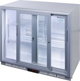 thumbnail of Gastro-Cool - Untertheken Kühlschrank - Schiebetür - Silber - GCUC200