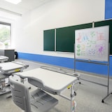 thumbnail of Whiteboard / Wendetafel MULTIBOARD I magnetisch weiß / silber hjh OFFICE