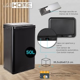 thumbnail of WellHome - Caixote do lixo Inteligente 50L cor Preto 35,5x26x67 cm – Abertura Automática/Manual