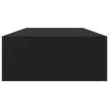 thumbnail of vidaXL Wandregal mit Schublade Schwarz 60x23,5x10 cm MDF