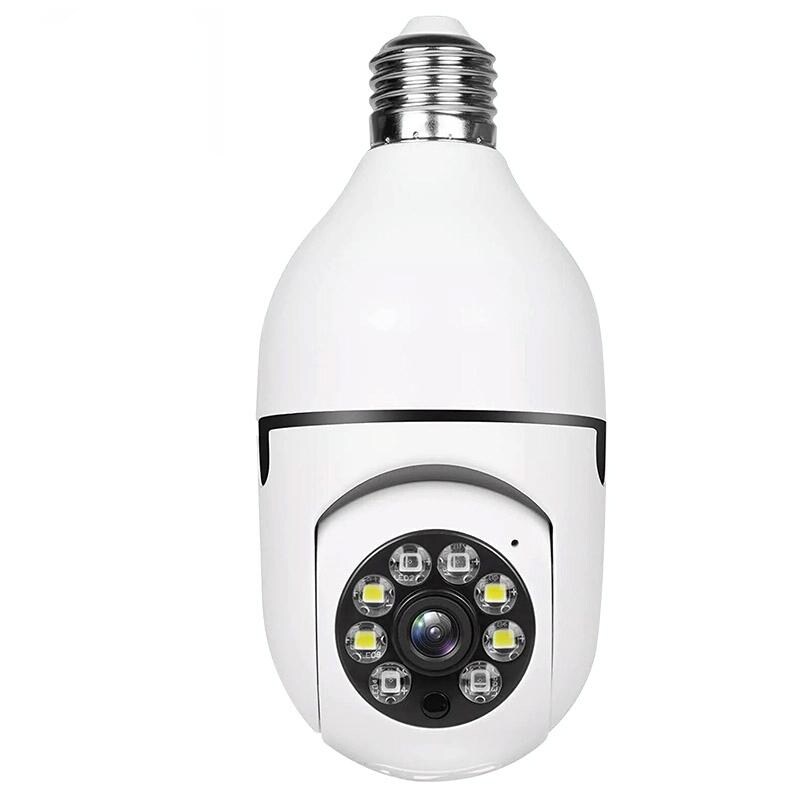 Caméra WiFi Ampoule HD 2MP Video Surveillance Vision Nocturne Détection Mouvement YONIS