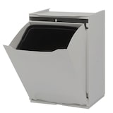 thumbnail of Contenedor de reciclaje Apilable Duett Gris