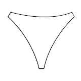 thumbnail of Schaduwdoek, waterafstotend, 5 x 5 x 5 m, 160 g/m², polyester, driehoek, crème