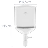 thumbnail of Steinberg Systems Embudo de laboratorio con frita - con membrana - 1000 ml - esmerilado normalizado: 24/40