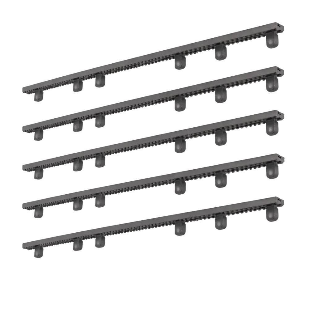 Kit cremagliere nylon m4 con rinforzo metallico per cancelli scorrevoli