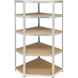 thumbnail of Hoekplank hout/metaal 176 x 75 cm