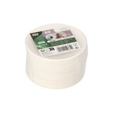 thumbnail of 50 Teller Zuckerrohr `pure` rund Ø 9 cm · 1,3 cm weiss `Cella`