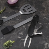 thumbnail of BERGNER - Set barbecue nero multiuso 5 in 1 - Collezione In Black