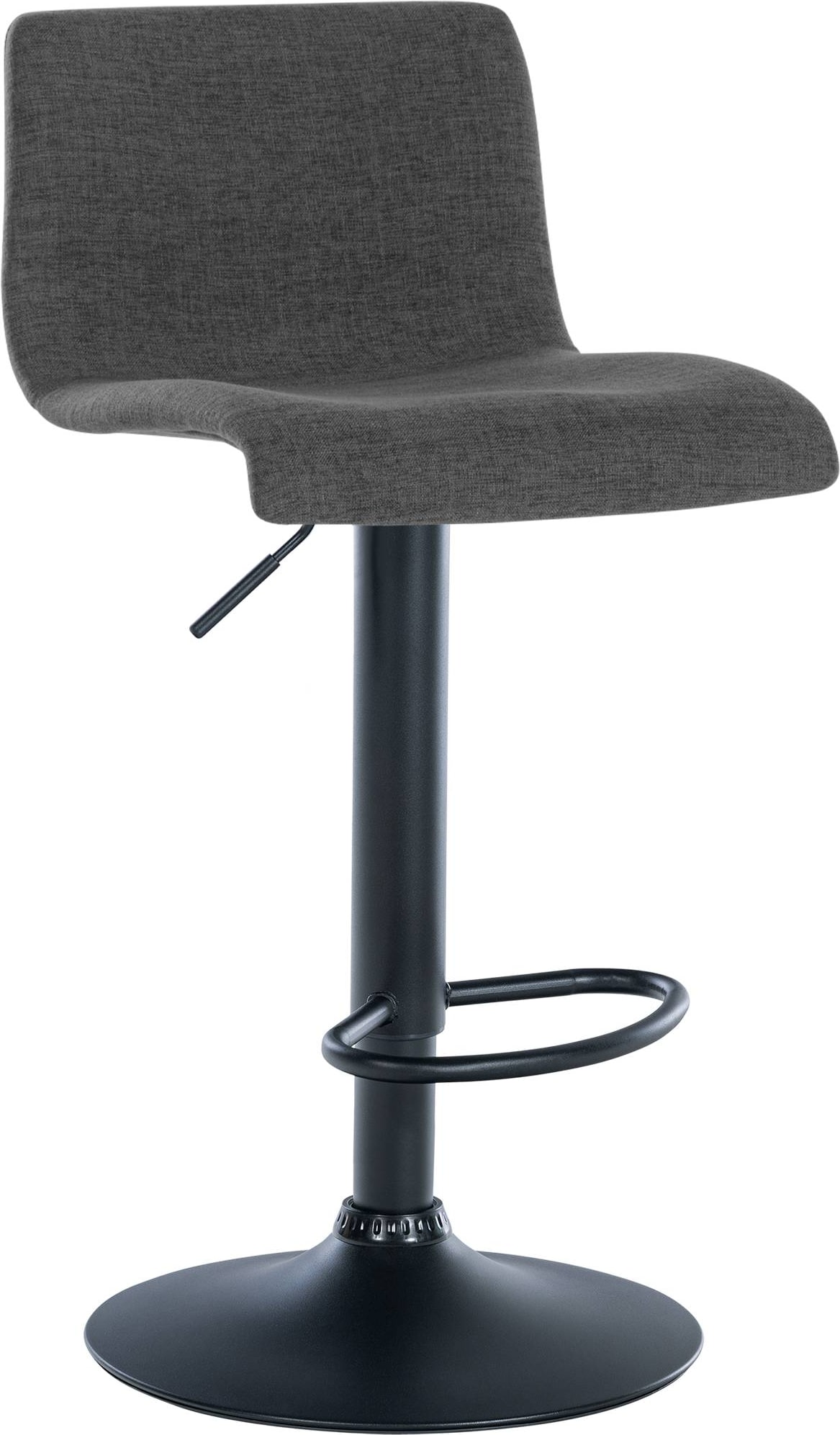 Barhocker Branford dunkelgrau/Stoff