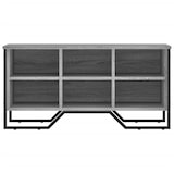 thumbnail of Helloshop26 - Schoenenkast schoenenopbergmeubel meubel voor hal/gang/woonkamer kleur Sonoma 90 x 38 x 45,5 cm bewerkt hout Sonoma 02_0022105