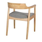 thumbnail of MISTERWILS Silla De Madera Amanda 59x75x54 75x59x54 Gris Verdoso