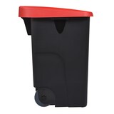 thumbnail of ROSSIGNOL Poubelle mobile 85L ouverture calibrée MOVATRI GREEN rouge